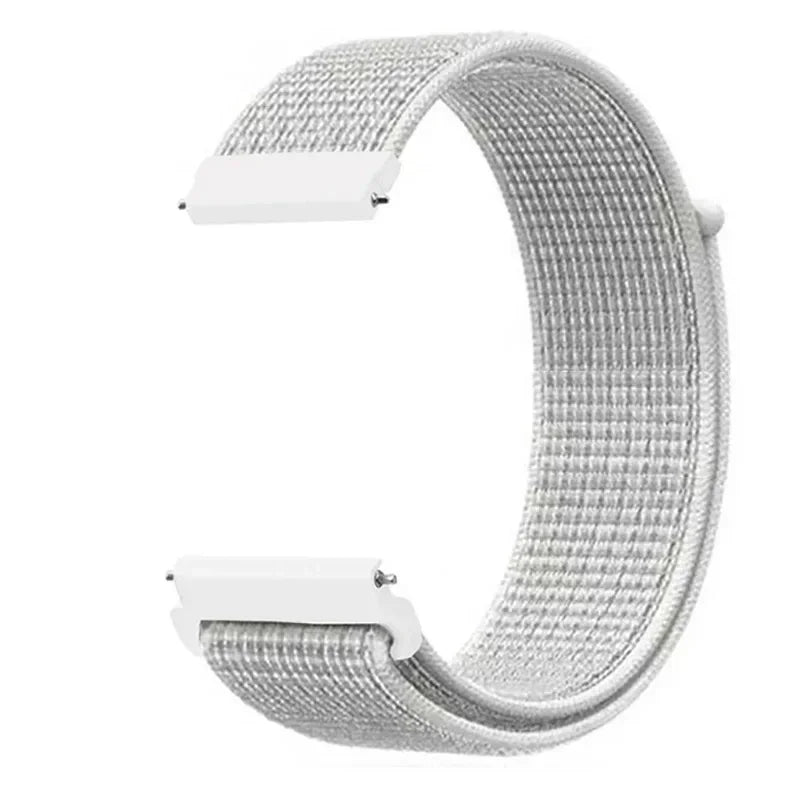 OnePlus Smartwatch Nylon Loop Band - Adjustable Velcro Sport Watch Strap - Soft elastic fabric for comfort and fit.