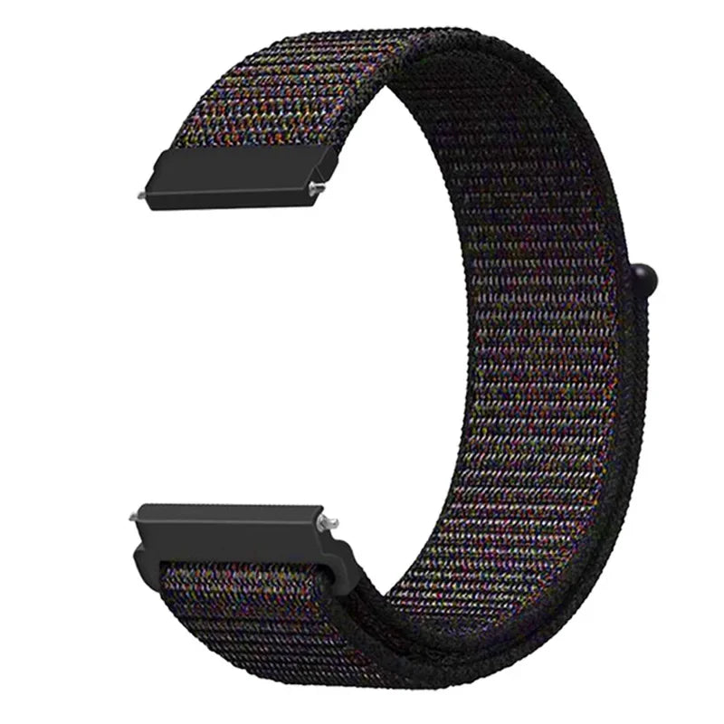 Polar Adjustable Nylon Sport Loop Band – Dark Multicolor Mix