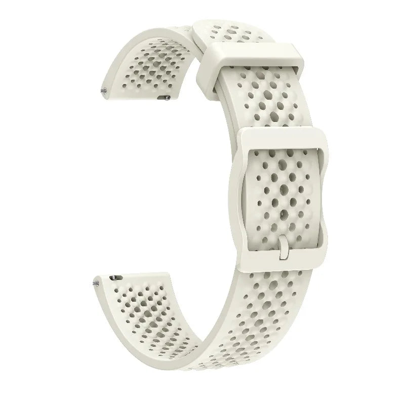 Garmin Lily 2 Perforated Silicone Band in Starlight