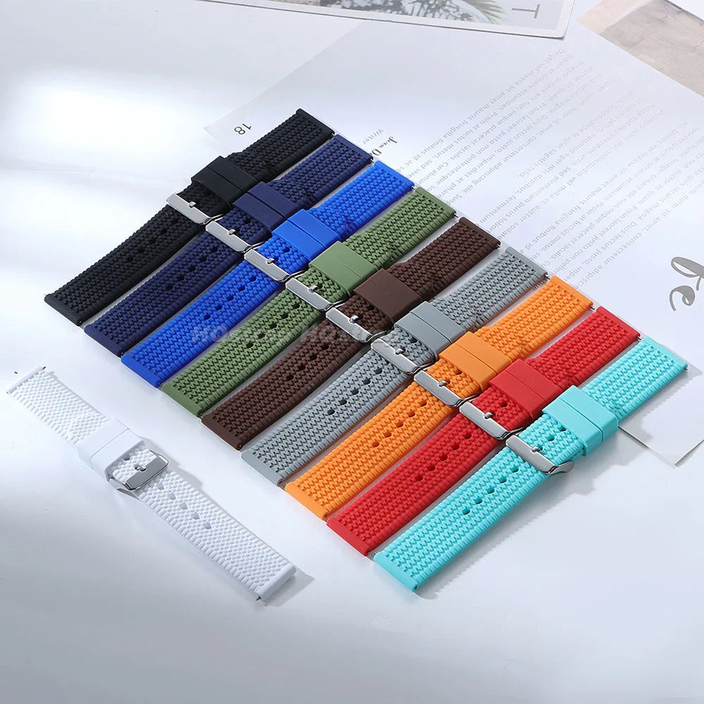 Garmin Tread Pattern Silicone Band in all colors