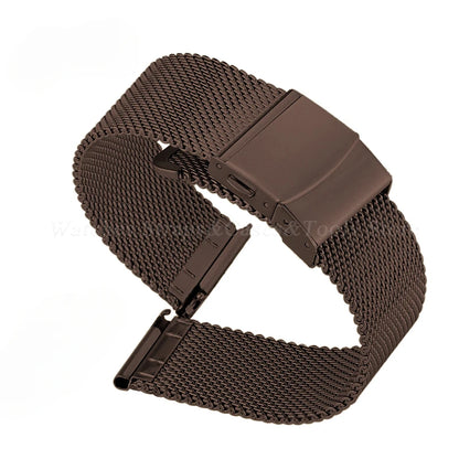 Garmin Thin Milanese Mesh Band in Brown