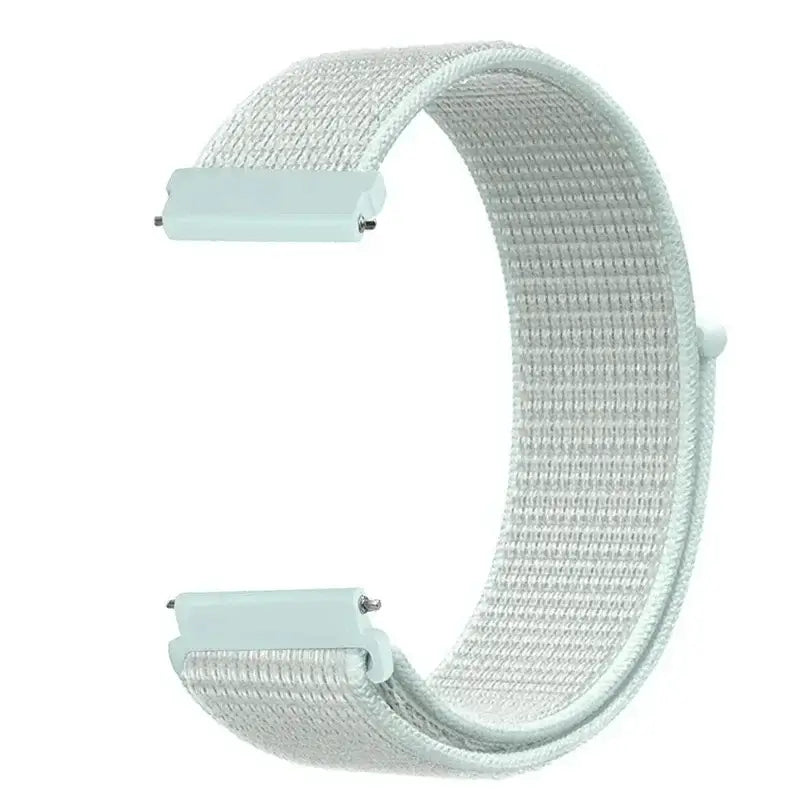 Amazfit Woven Nylon Hook-and-Loop Band — Pale Aqua