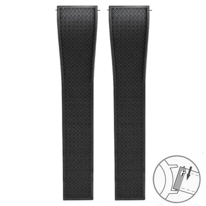 Garmin FKM Rubber Band in Black, strap only
