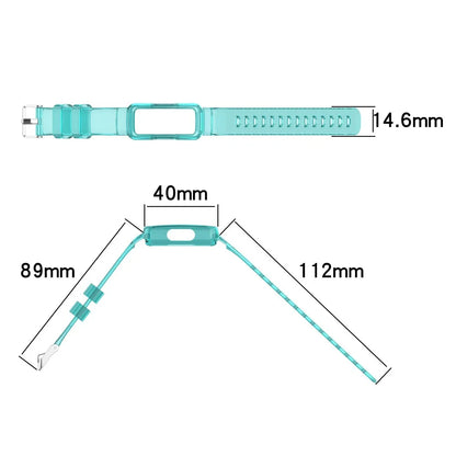 Fitbit Inspire, Luxe and Ace Clear Band with Built-In Case — material detail