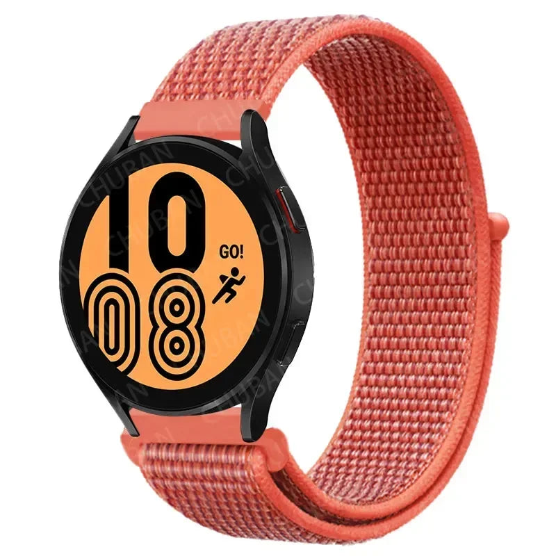COROS Nylon Sport Loop Watch Band in Solid & Mixed Colors - Apricot