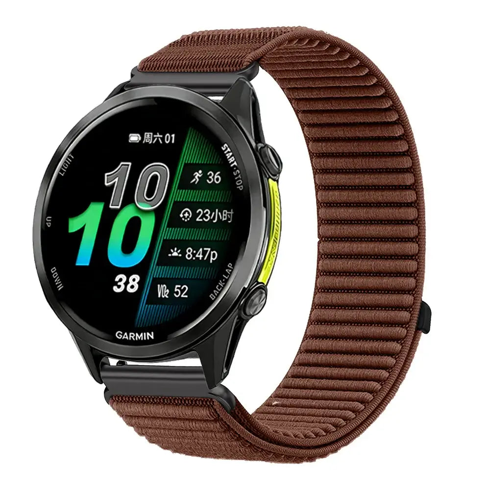 Amazfit Ribbed Nylon Sport Loop Watch Band - Brown