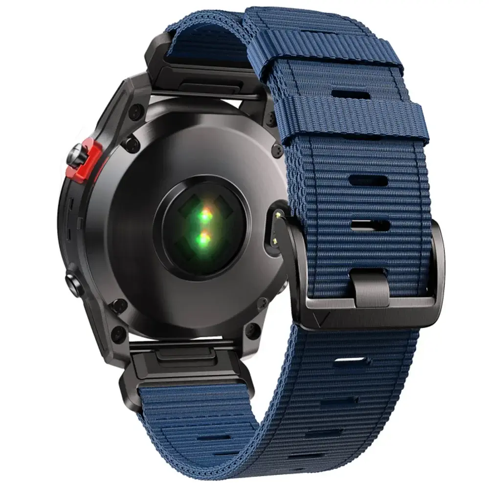 Garmin QuickFit Tactical Nylon Band in Navy Blue