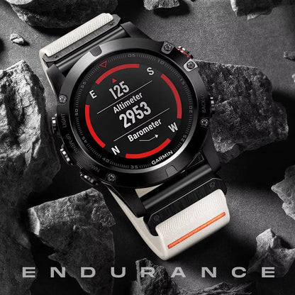 Garmin QuickFit 22/26mm Woven Nylon Band with S-Buckle — product detail