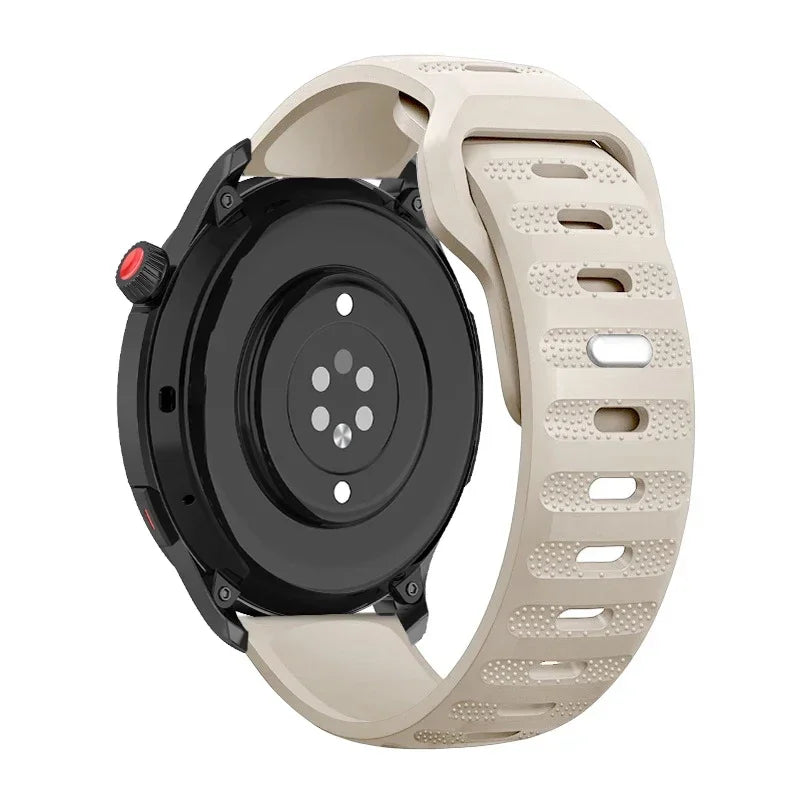 Textured Pin-and-Tuck Silicone Band for Polar – Starlight
