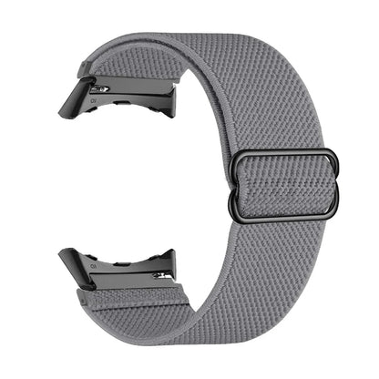 Cool Grey Google Pixel Watch 5, 4 and 3 41mm Elastic Nylon Band, 31 Patterns