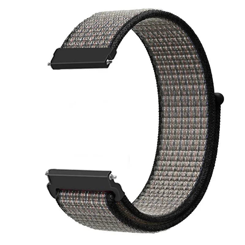 Polar Adjustable Nylon Sport Loop Band – Gray / Black Mix
