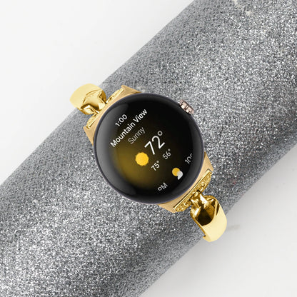 Google Pixel Watch 5, 4 and 3 41mm Slim Bling Chain Bracelet Band — product detail