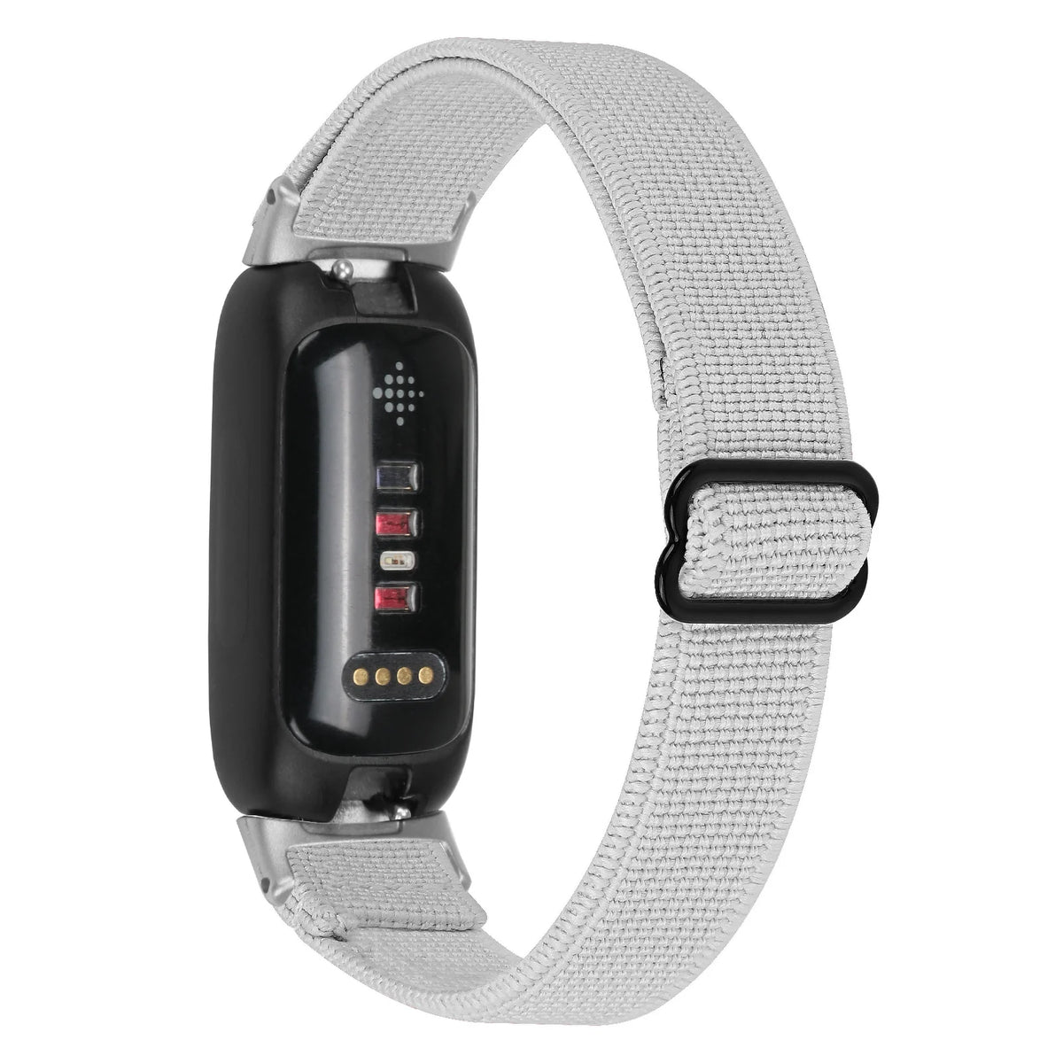 Fitbit Luxe Adjustable Stretch Nylon Band - Light Gray