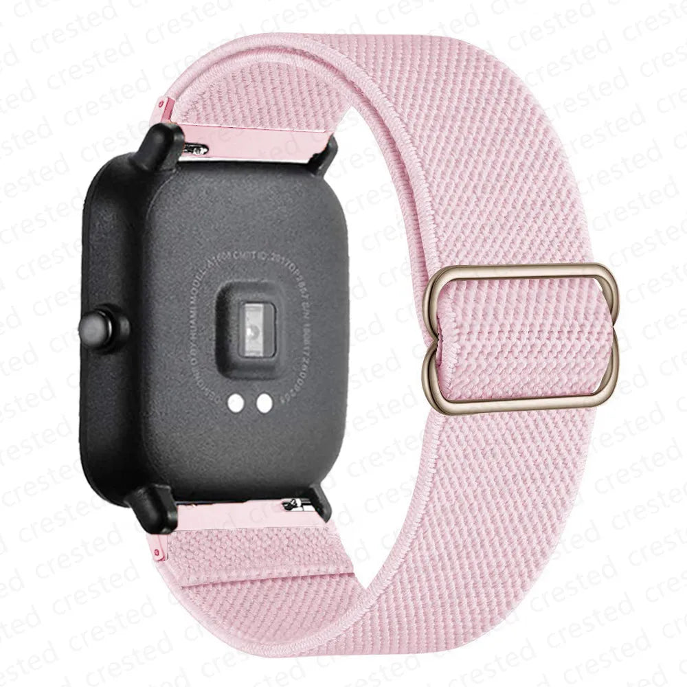 Adjustable Nylon Loop Band for Motorola Moto — Light Pink