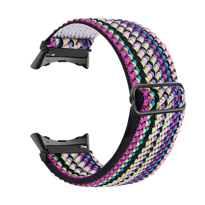 Bohemian Stripe Google Pixel Watch 5, 4 and 3 41mm Elastic Nylon Band, 31 Patterns