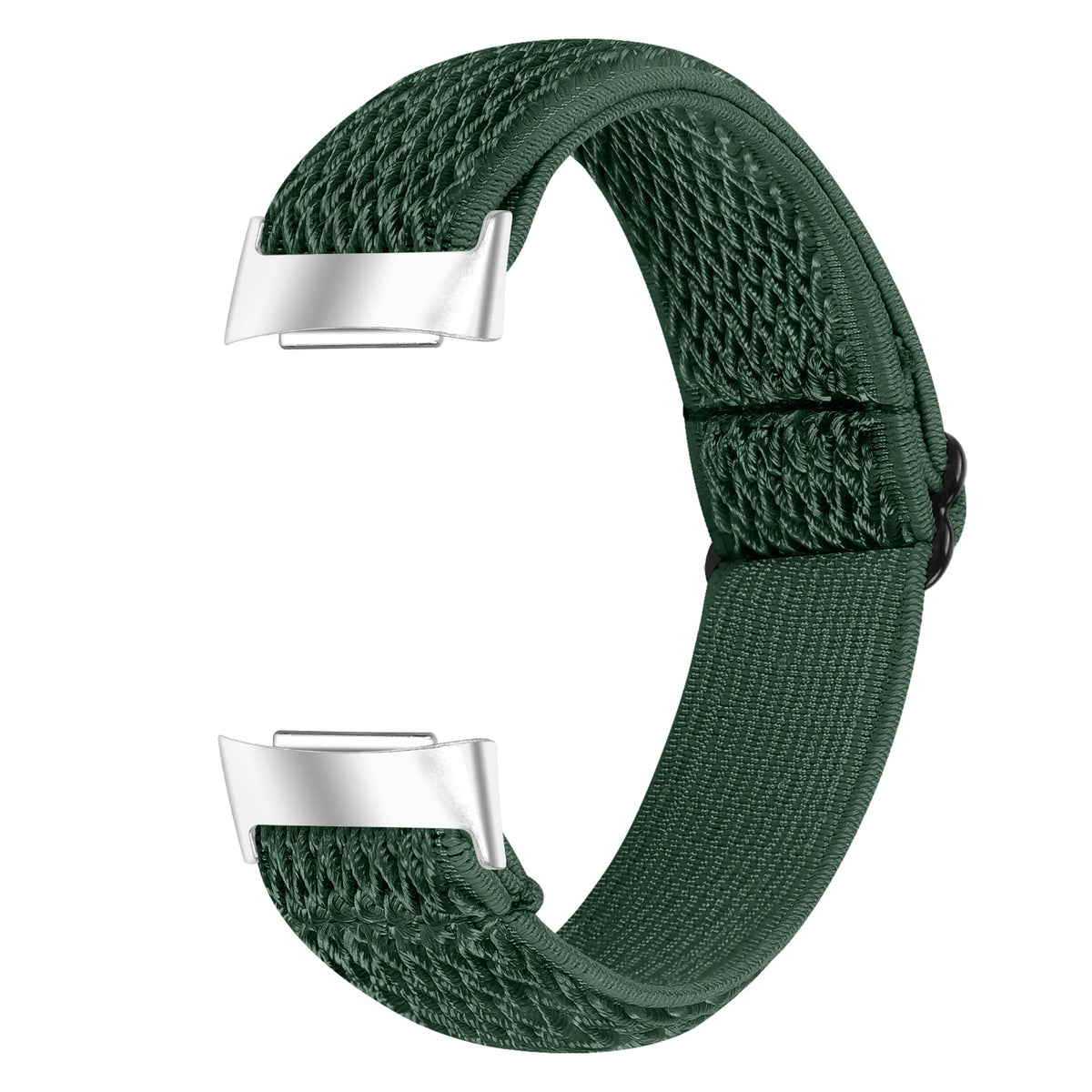 Fitbit Charge 5/6 Adjustable Stretch Nylon Band - Army Green