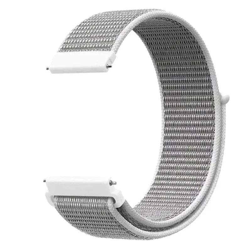 Polar Adjustable Nylon Sport Loop Band – Seashell Gray
