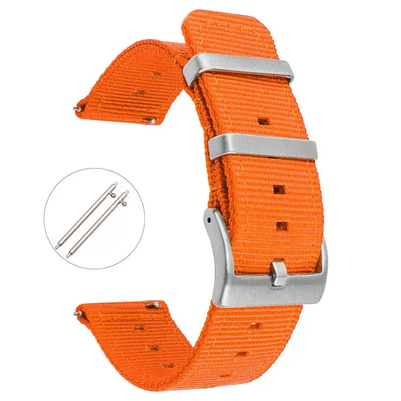Suunto Nylon Band with Twin Metal Keepers - Orange