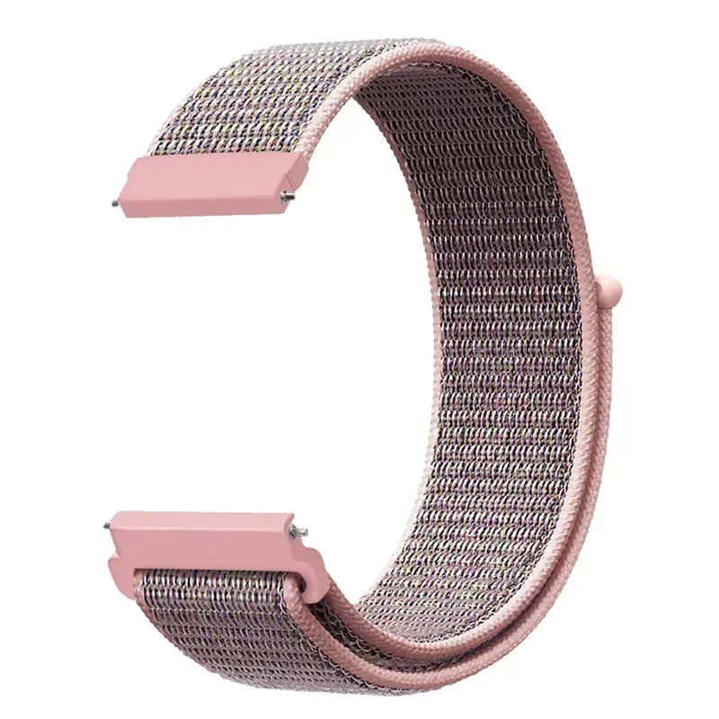 Polar Woven Nylon Hook-and-Loop Band – Pink Sand