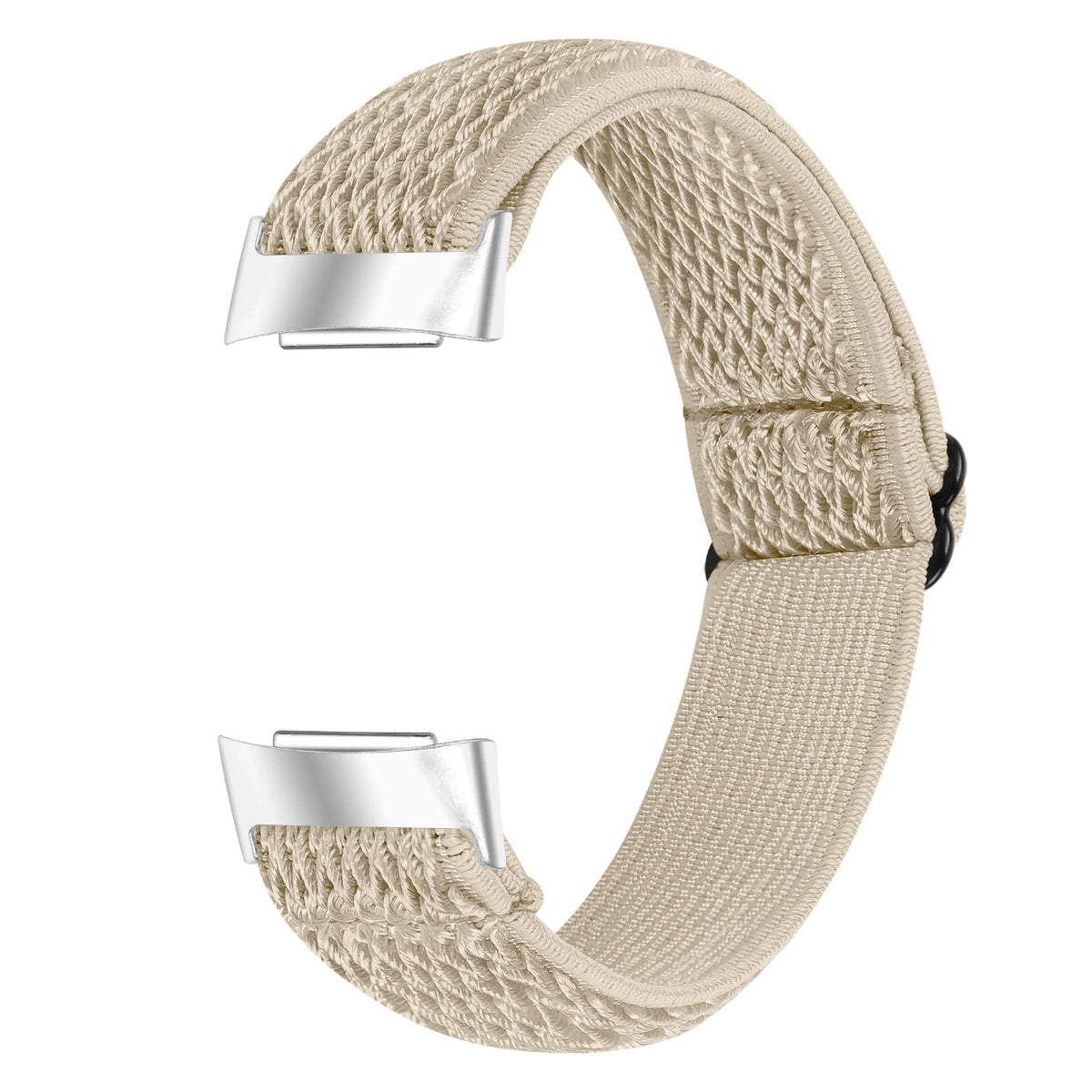 Fitbit Charge 5/6 Adjustable Stretch Nylon Band - Beige
