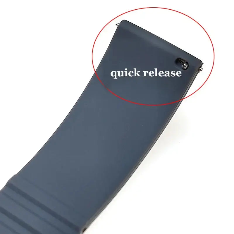 Quick-release pin close-up
