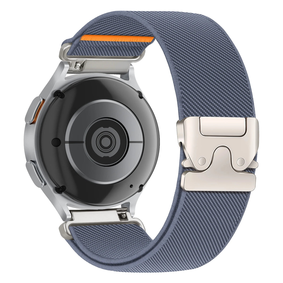 COROS Parachute-Style Nylon Band with Metal Clasp – Blue Gray