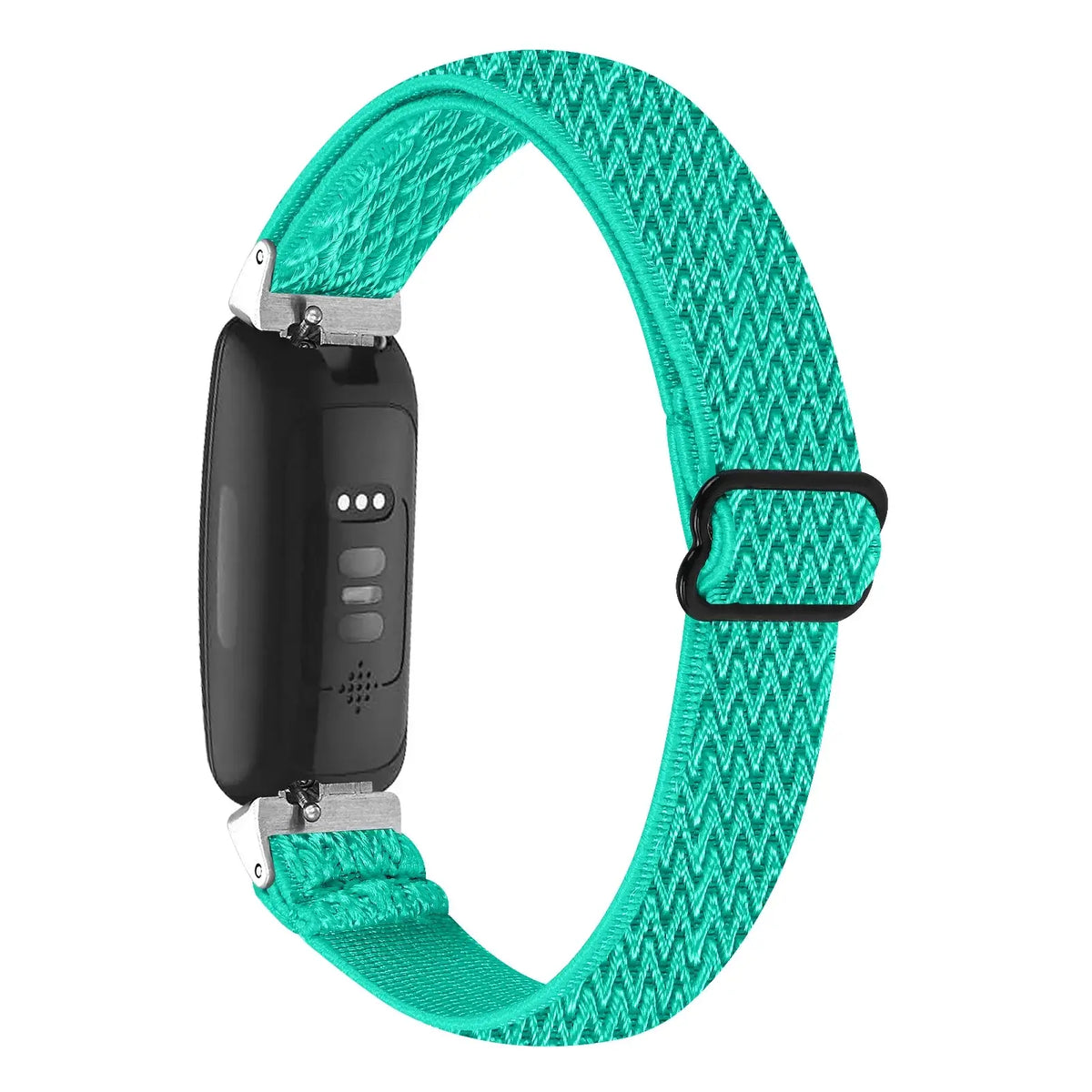 Fitbit Inspire Textured Stretch Nylon Loop Band - Turquoise
