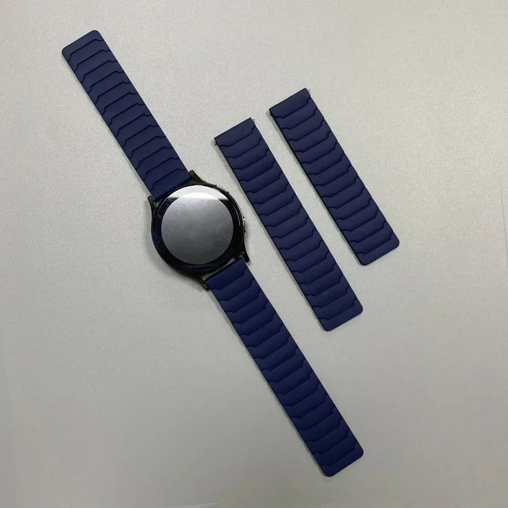 COROS Segmented Magnetic Silicone Loop Band – Midnight Blue