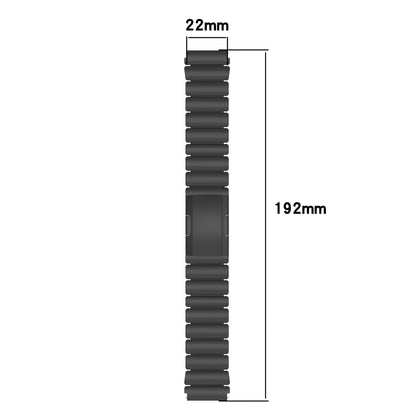 Google Pixel Watch 5, 4 and 3 45mm Titanium and Silicone Link Band — product view