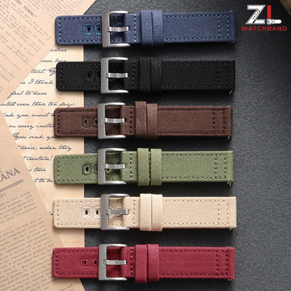 Garmin Stitched Canvas Nylon Band in all colors