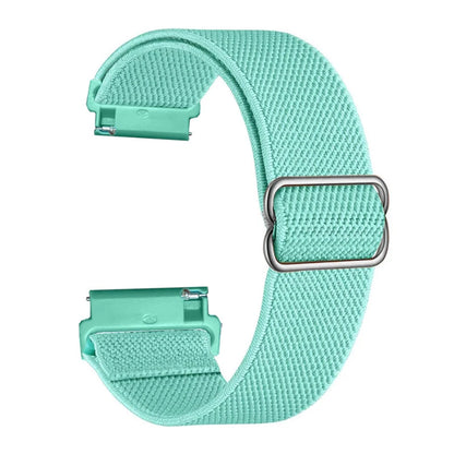 Teal Garmin 18/20/22mm Quick Release Elastic Nylon Band
