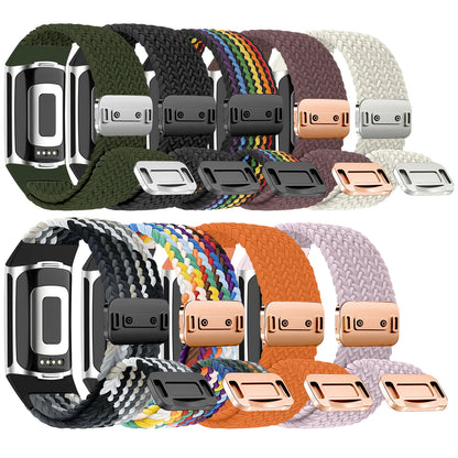 Fitbit Charge 5 and 6 Braided Nylon Band with Magnetic Clasp