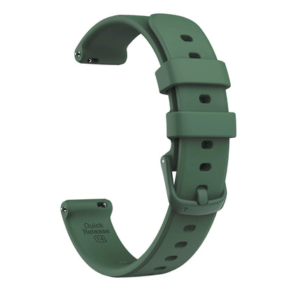 Pine Green Garmin Lily 2 and 2 Active 14mm Silicone Band with Buckle