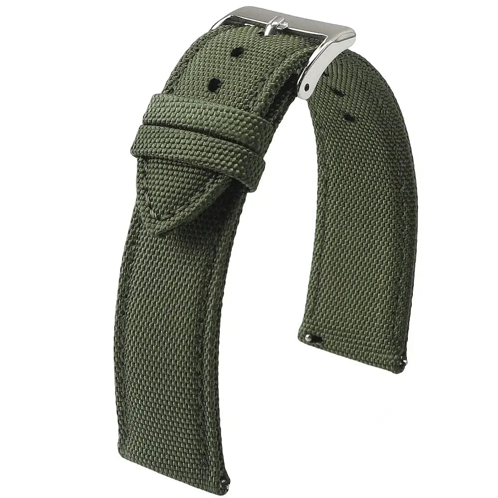 Amazfit Sailcloth Nylon Watch Band with Pin Buckle - Army Green