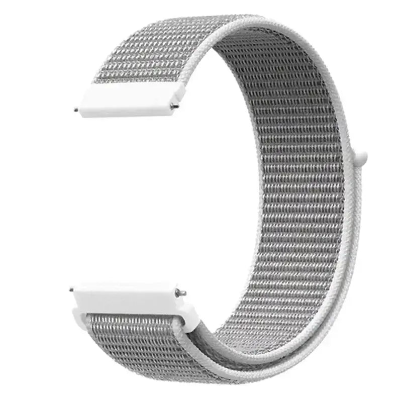 Amazfit Woven Nylon Hook-and-Loop Band — Seashell Gray