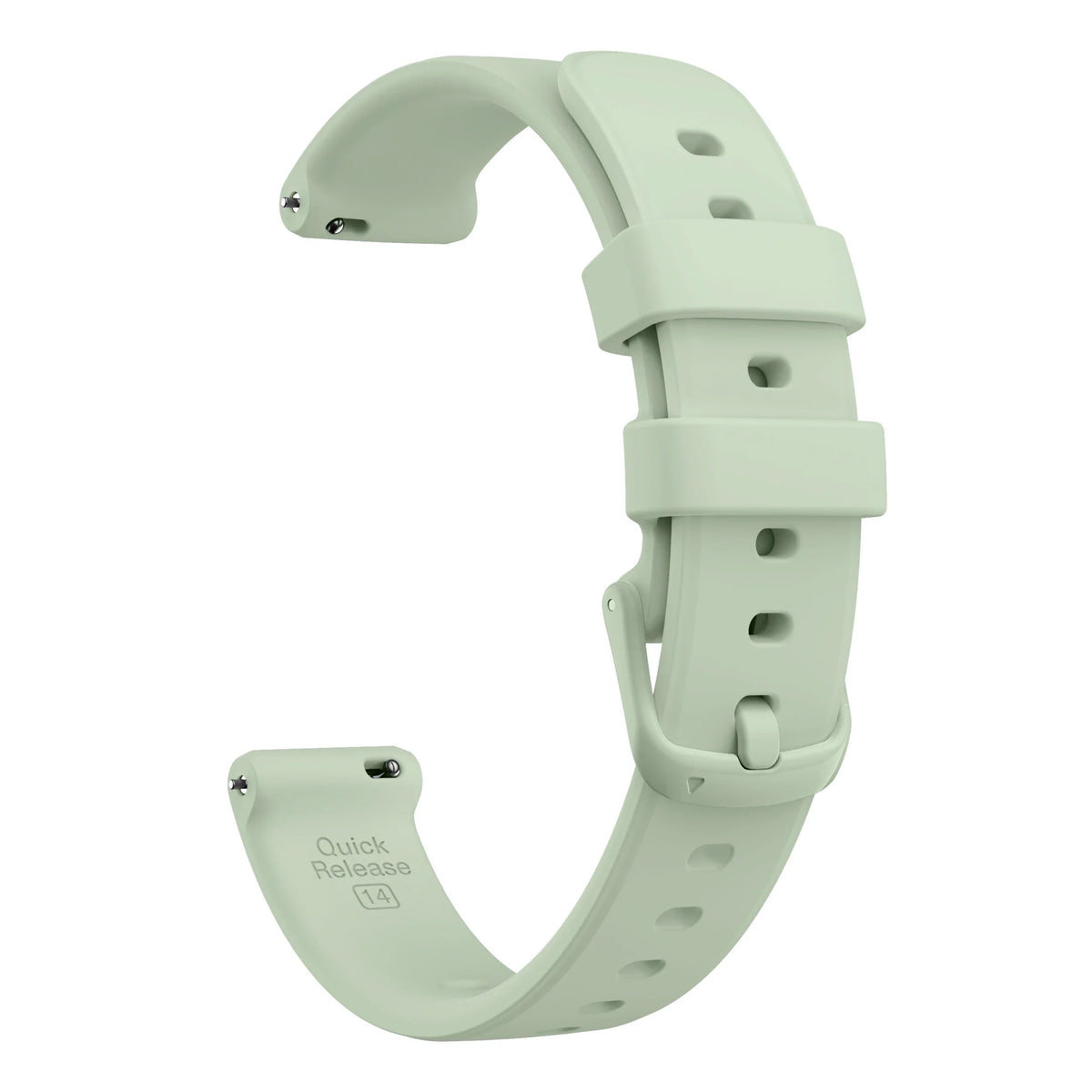 Light Green Garmin Lily 2 and 2 Active 14mm Silicone Band with Buckle