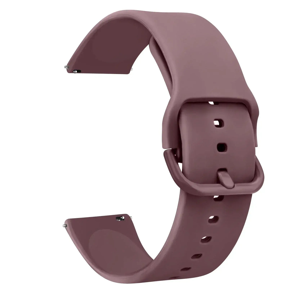 Amazfit Silicone Watch Band with Matching Buckle - Smoky Mauve