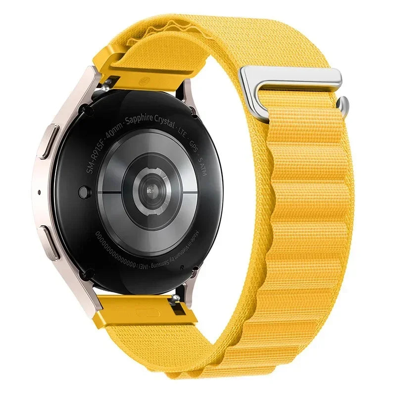 Polar Alpine-Style Nylon Loop Band — Yellow