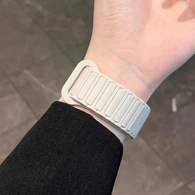 Ribbed closure close-up — BandsCo Straps
