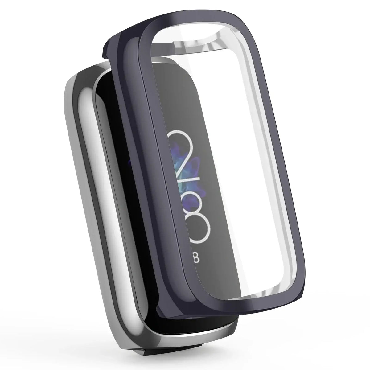 Stylish case and screen protector for Fitbit Luxe, combining premium materials and sleek design for fitness enthusiasts.