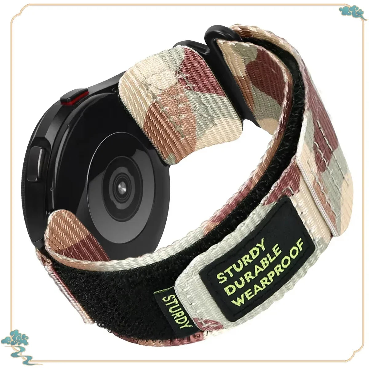 Motorola Moto Nylon Hook-and-Loop Band in Solid and Camo Colors — Desert Camo