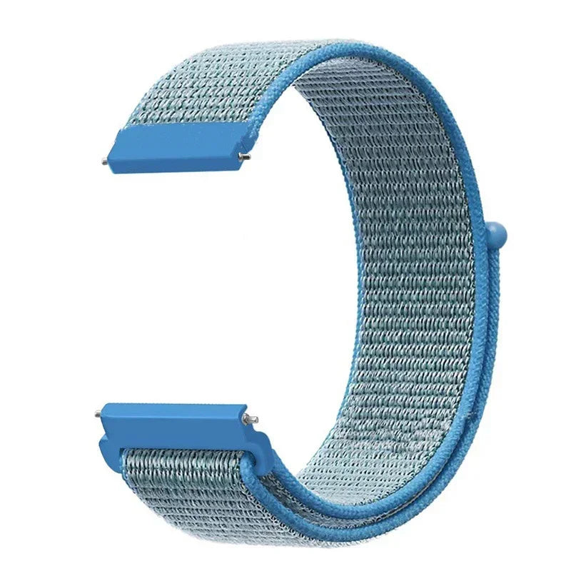 Motorola Moto Adjustable Nylon Sport Loop Band — Acid Blue