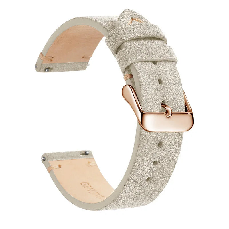 OnePlus Leather Quick Release Watch Band Strap for Smartwatch in soft elastic parachute fabric.