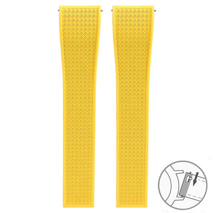 Garmin FKM Rubber Band — strap in yellow