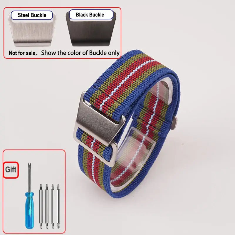 Amazfit Elastic Nylon Parachute Watch Band - Multicolor