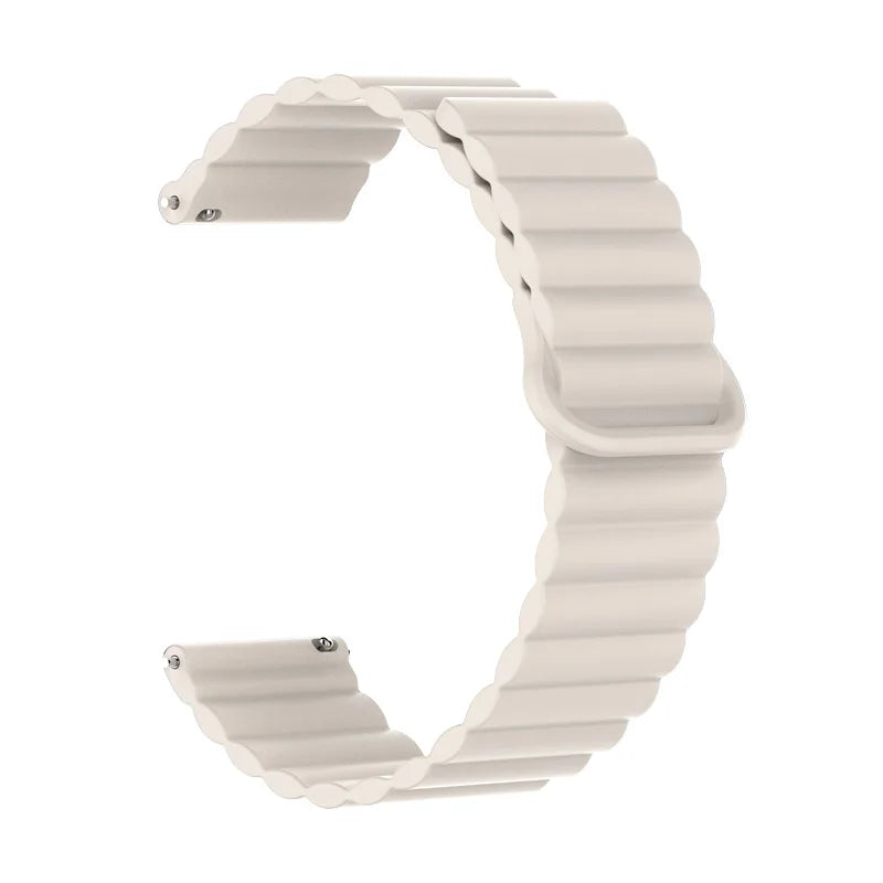 Polar Ribbed Magnetic Silicone Loop Band – Starlight