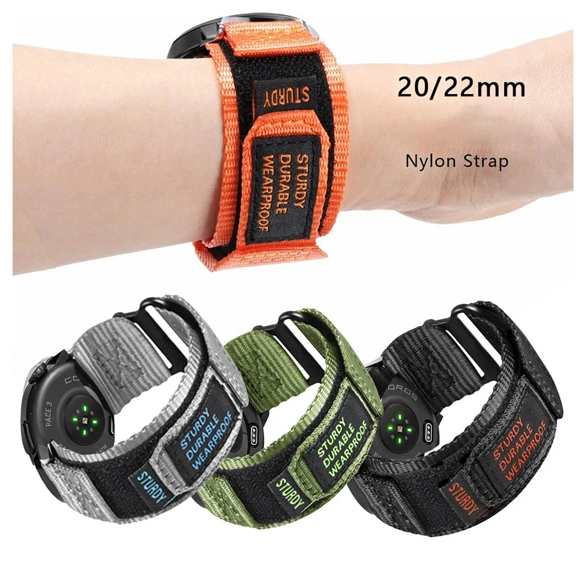 COROS replacement watch band — actual product photograph