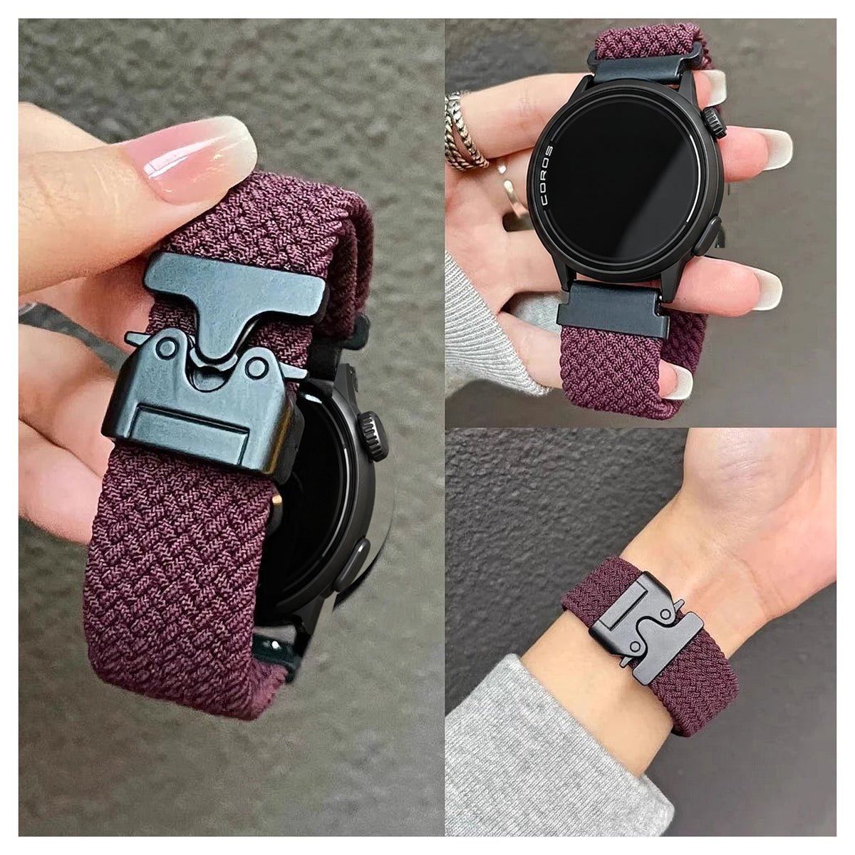 COROS replacement watch band — actual product photograph