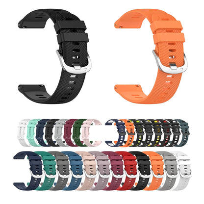 Motorola Moto Watch Twill-Texture Silicone Band, 32 Colors — original band and real variant previews