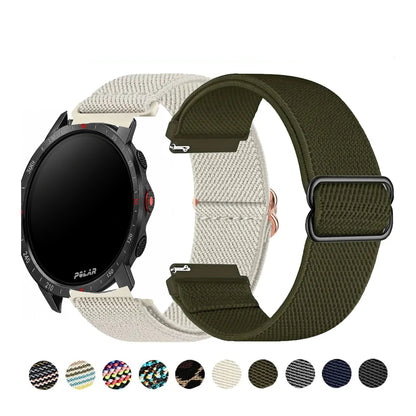 Polar Nylon Loop Band with Adjustable Slider — Solid and patterned color selection